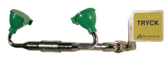 GIA 3548, �gon- och ansiktsdusch, utan uppsamlingssk�l, DN15, 26 lit/min