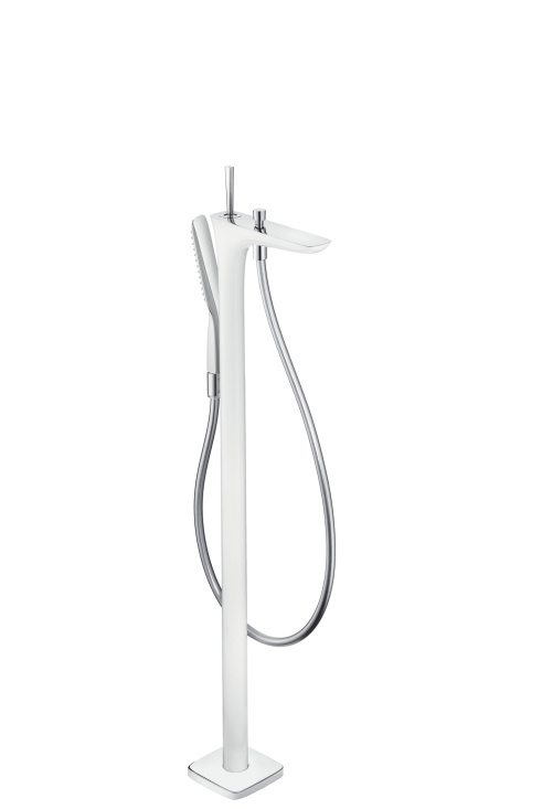 HG, PuraVida , Badkarsblandare, golvmodell, krom