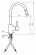Tapwell EVO185 Kksblandare Med Utdragbar Pip - Mssing