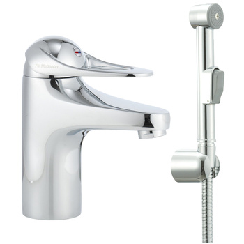 FMM, 9000E II. Tv�ttst�llsblandare med sidodusch, f�rkromad