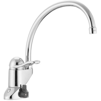 9000, Diskl�dsblandare, med diskmaskinsavst�ngning  , 60 c/c, f�rkromad