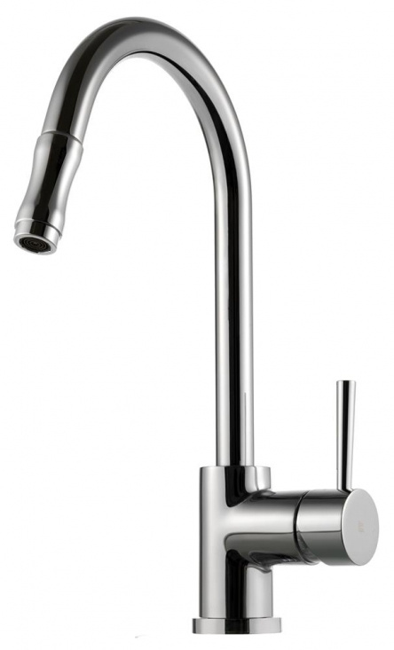 Tapwell EVO185 K�ksblandare Med Utdragbar Pip - Krom