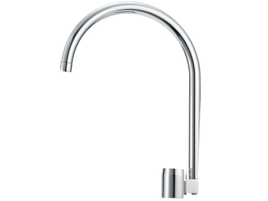 Sv�ngpip, sp�rrad 120� med hylsa , krom