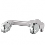 9000, Termostatkabinblandare, 60 c/c, f�rkromade rattar