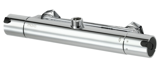 Mora Rexx, Duschblandare, utlopp upp, 160 c/c, f�rkromad