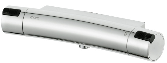 Mora MMIX T5 , Duschblandare, utlopp ned  , 160 c/c, krom/svart