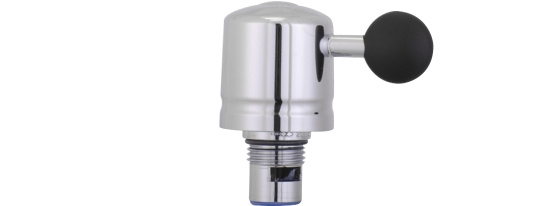 MA, Avst�ngningsratt RH, komplett med stoppring, f�rkromad