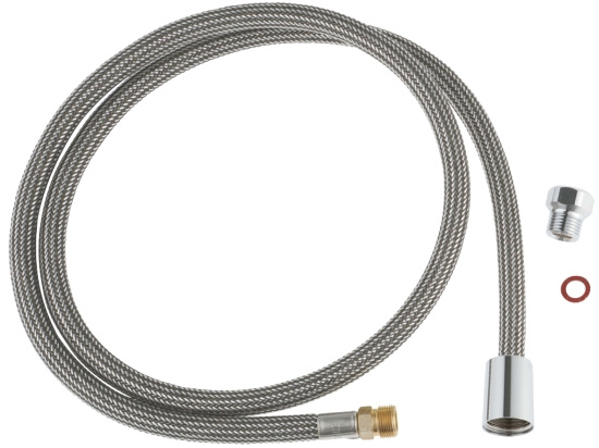 Duschslang, 1200mm, metall