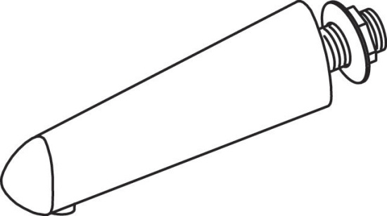 Electra, Utloppspip, G15, 180mm, f�rkromad