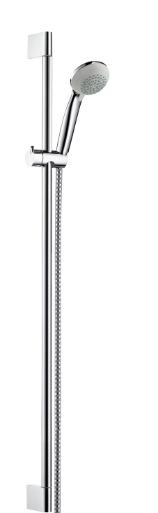 Crometta 85  Vario, Duschset, krom, 650mm st�ng/1,6m slan