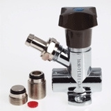 Tappventil, med slanganslutning 15, G15, matt f�rkromad