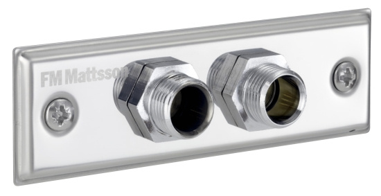 FMM, V�ggbricka, G15x15, 40 c/c, rostfritt st�l