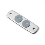 T�ckbricka, 2-r�rs, 12-22mm, 40 cc, rostfri