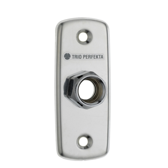 V�ggbricka, inv�ndig g�nga/Pex/pb, G15x16, rostfritt