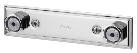 V�ggbricka, M26x1,5x16, 160c/c, krom