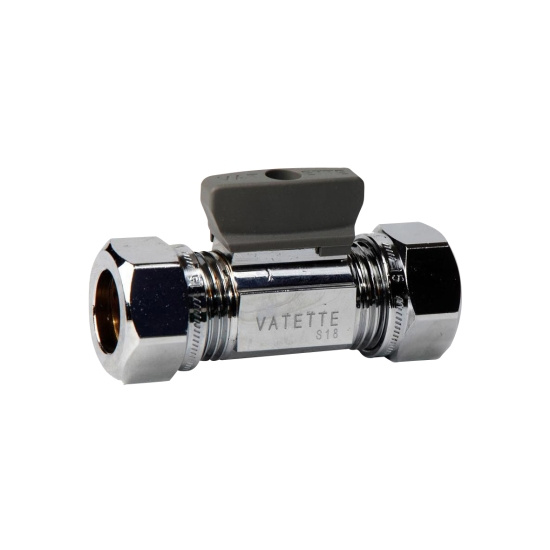 Gustavsberg, Vatette, Kulventil, 16x12cu