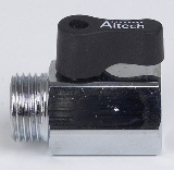 Altech, Minikulventil rak, utv�ndig x inv�ndig g�nga, G15xG15, f�rkromad