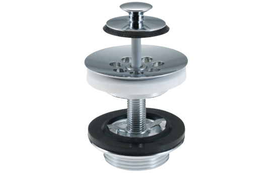 MA520160.75, Silventil, med br�ddavlopp/lyftventil, metall stainless