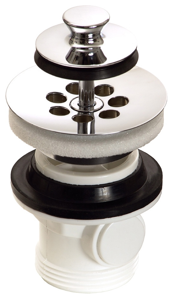 FMM, Silpluggventil, med br�ddavlopp, G32, f�rkromad