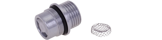 9000, Inloppsnippel, f�r tryckstyrning