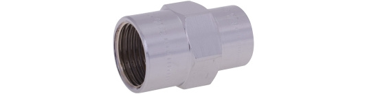 FMM, Koppling rak, inv�ndig g�nga, G15xG10, f�rkromad