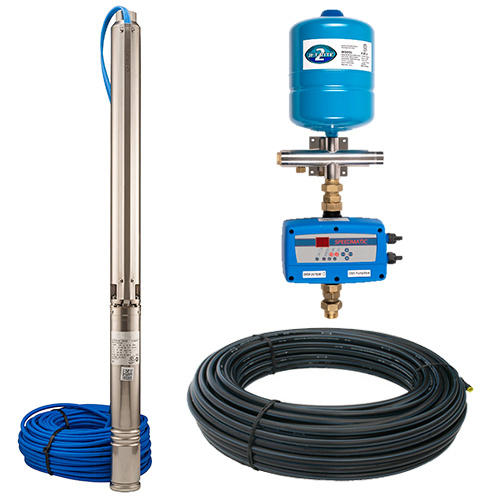 DEBE DB3 PUMPPAKET 2/22 med Pumpdrive/konstanttryck 60 meter inkl. PEM-slang