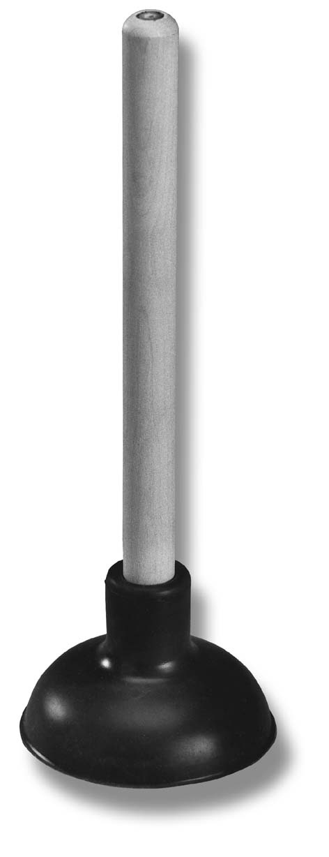 Purus, Vaskrensare, skaftl�ngd 250mm, svart, D=130