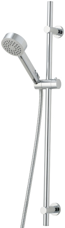 Mora Rexx S5, Duschanordning, med flexibelt v�ggf�ste, krom/svart