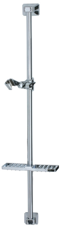 Arrow, V�ggst�ng, glid (rund mutter), tv�lkopp, krom, 750mm,c/c735mm