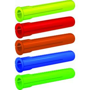 Plastplugg 45 brun p