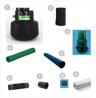 Slamavskiljare 1,1m� med infiltrationspaket BDT