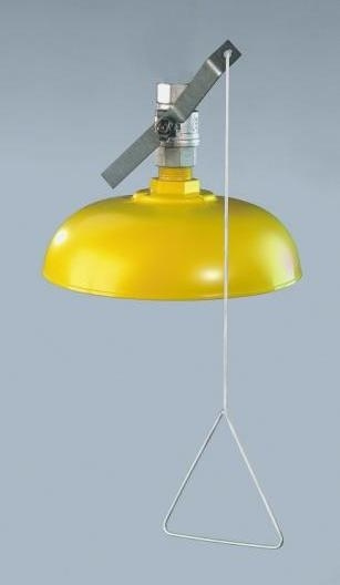 N�ddusch f�r kropp, h�ngande