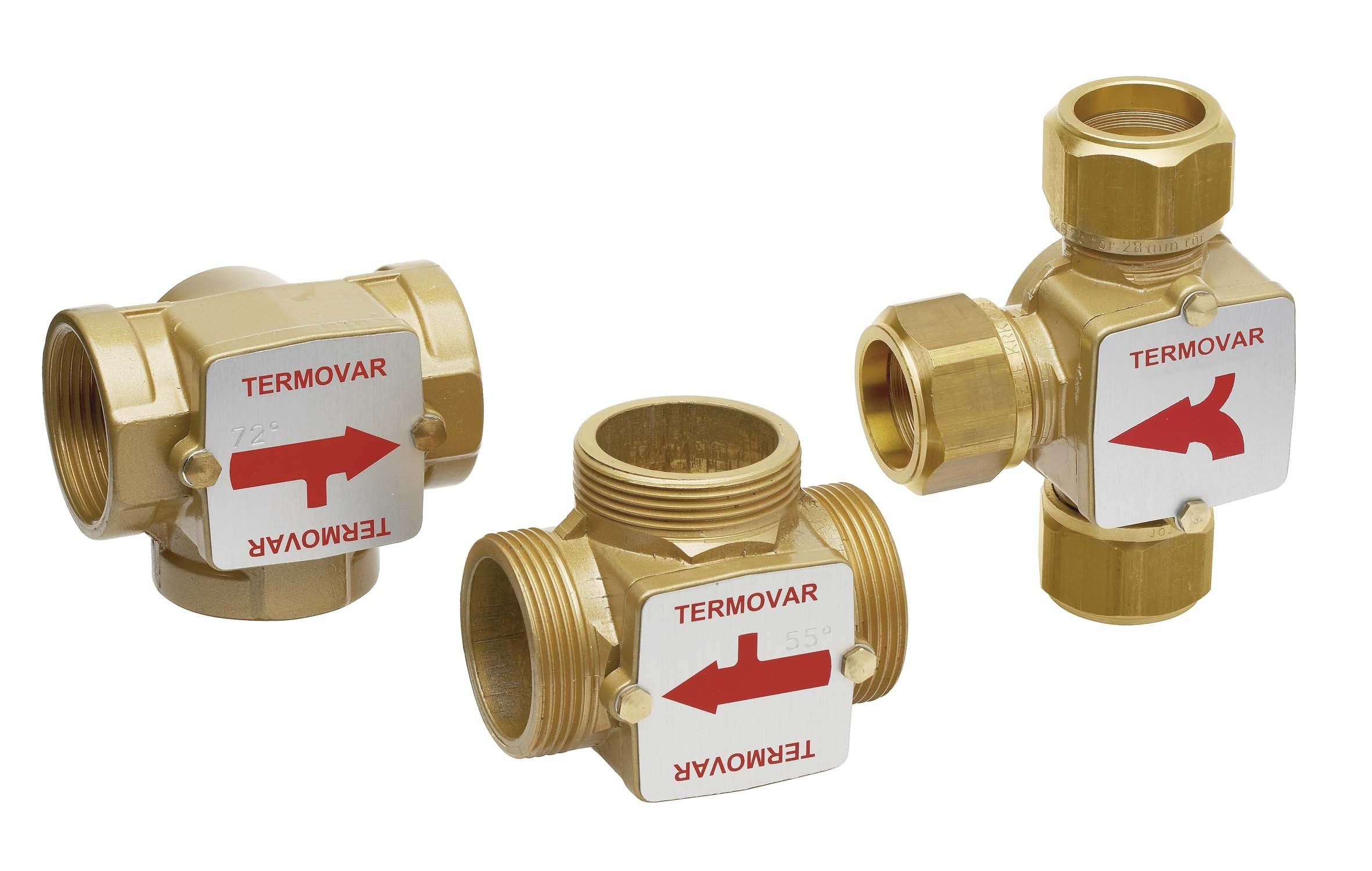 Termovar 25 61�C Termisk ventil, 25 mm