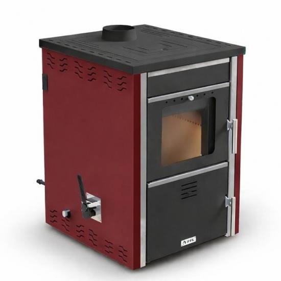 Vattenmantlad kamin Hammam (Beige, Gr� och R�d)