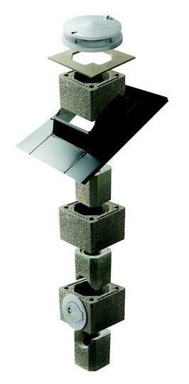 Skorstenspaket Schiedel Isokern