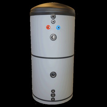 Ackumulatortank TS500/9,5 m vv-slinga, med elpatronuttag isolerad, 790x1750, 500