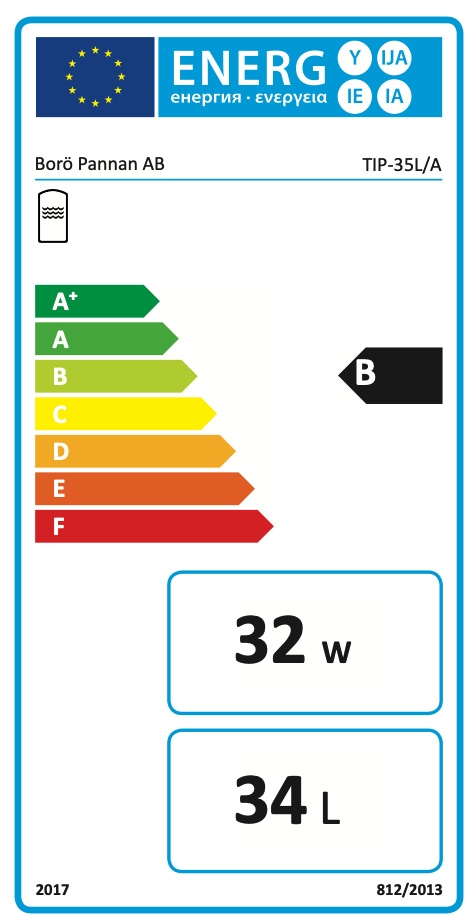 Bor� TIP-35L, 100L, 120 L (35 - 120liter)