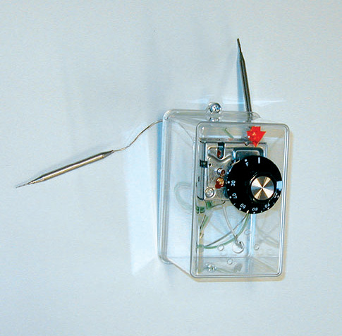 V�rmebaronen Komplett lock, termostat, vred (Vid ers�ttning av RAC 13,3/2914K)