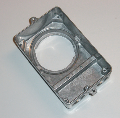 V�rmebaronen Underdel K7-box, aluminium, 90 x 50 x 140 mm