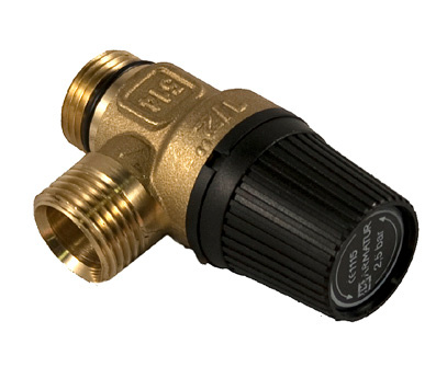 V�rmebaronen S�kerhetsventil 2,5 bar, utv. R15/R15