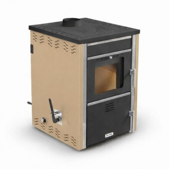 Vattenmantlad Kamin Hammam-Beige